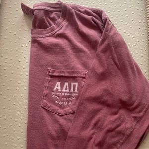 ADPI College of Charleston Comfort Colors (L) long sleeve